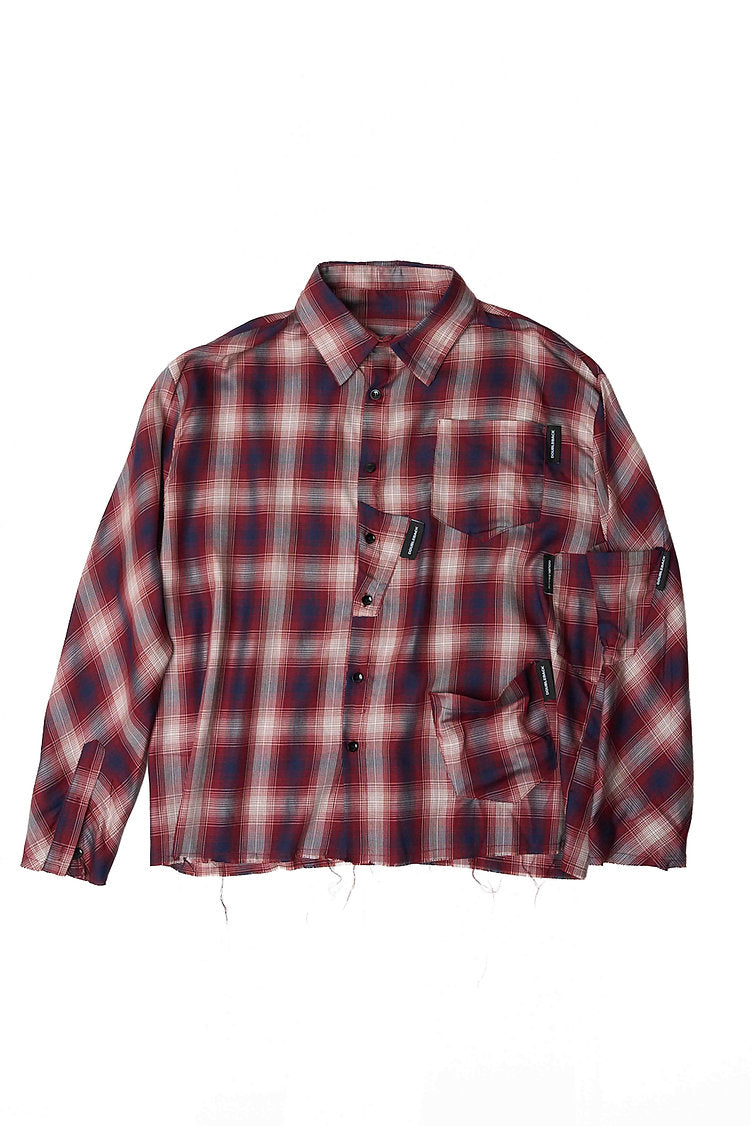 Too Many Pocket Checkered Shirt