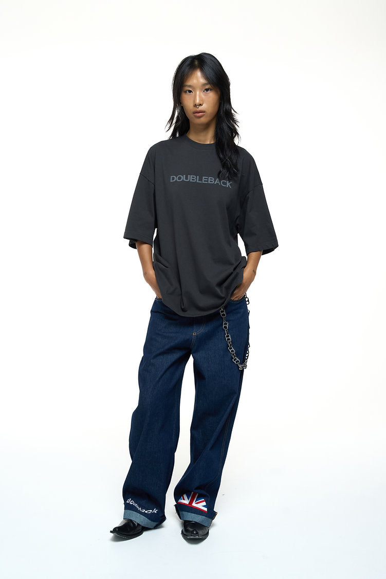Connor's x DBB | Unmatching Logo T-Shirt Oversized