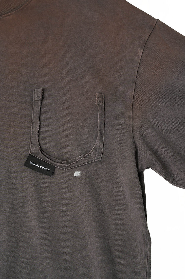 Ripped Pocket T-Shirt Oversized