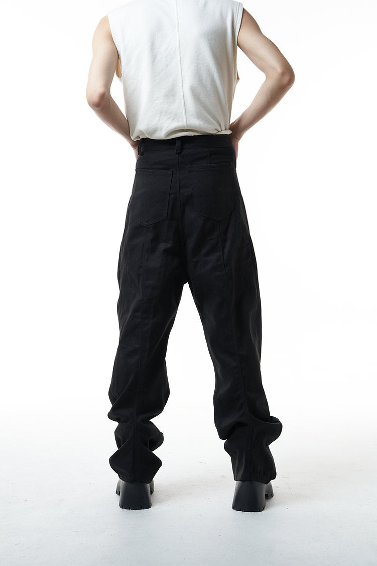 Curve Pants Black