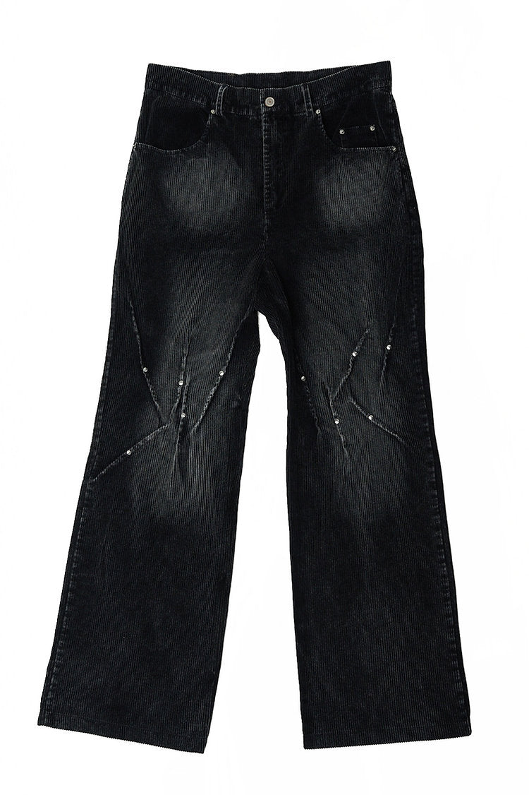 Studded Corduroy Pants (PHOTO) — alternate view