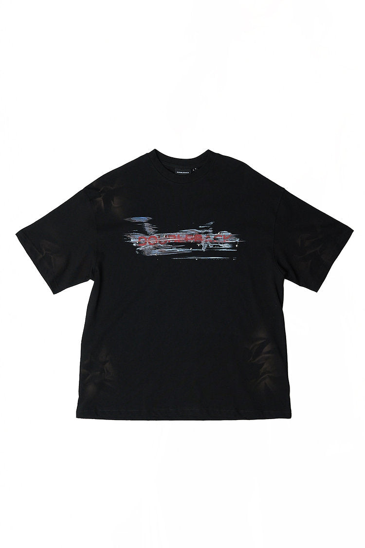 Car Paint Scratch T-Shirt Oversized