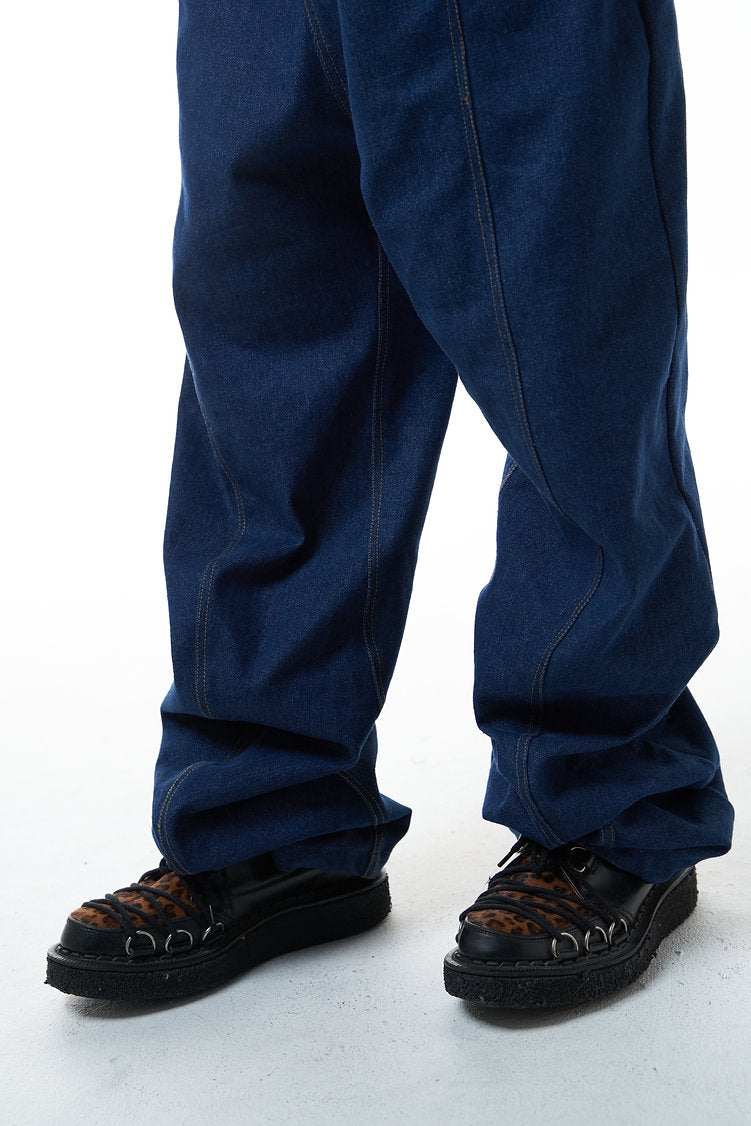 Curve Pants Denim