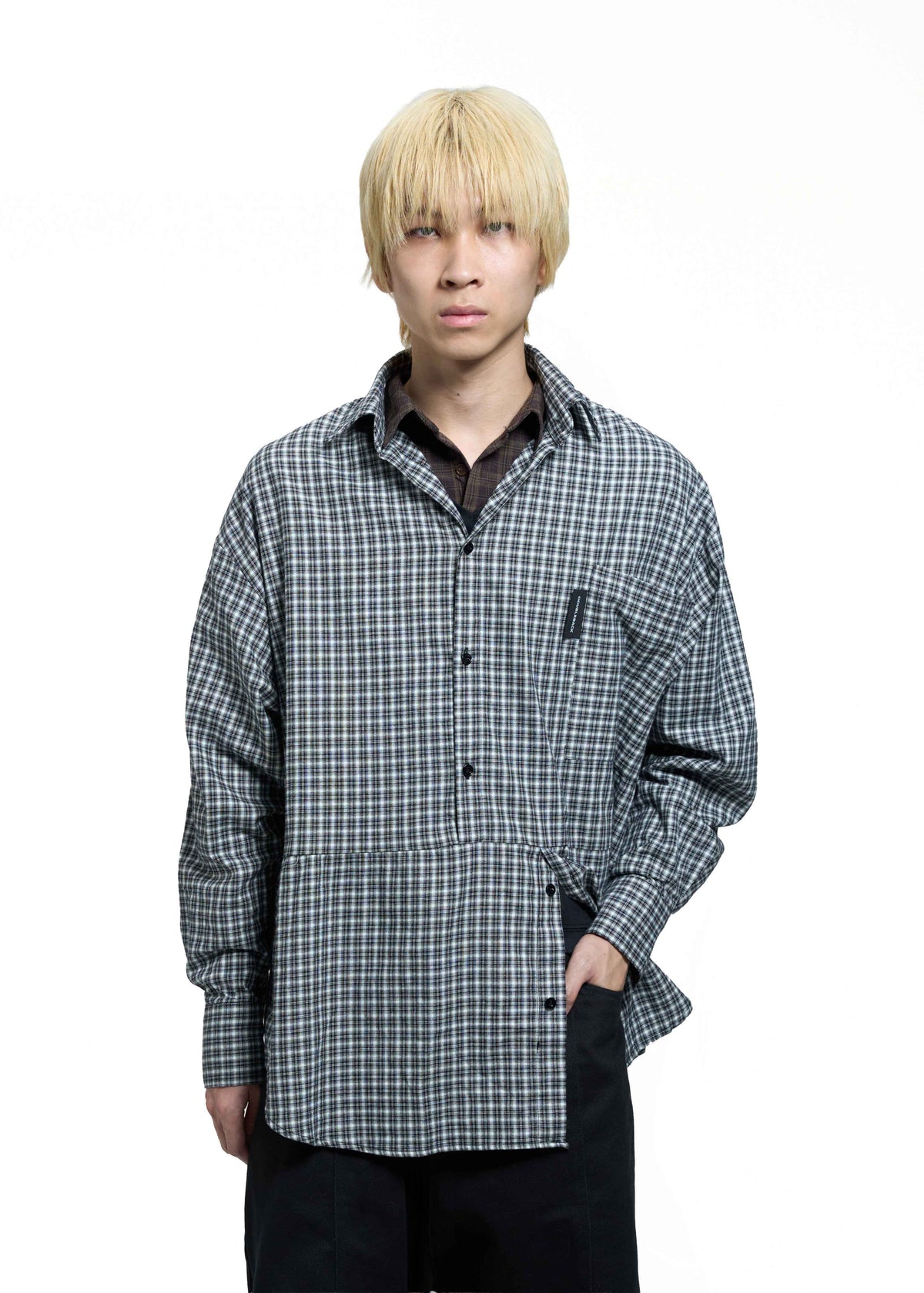 Checkered Twisted Shirt