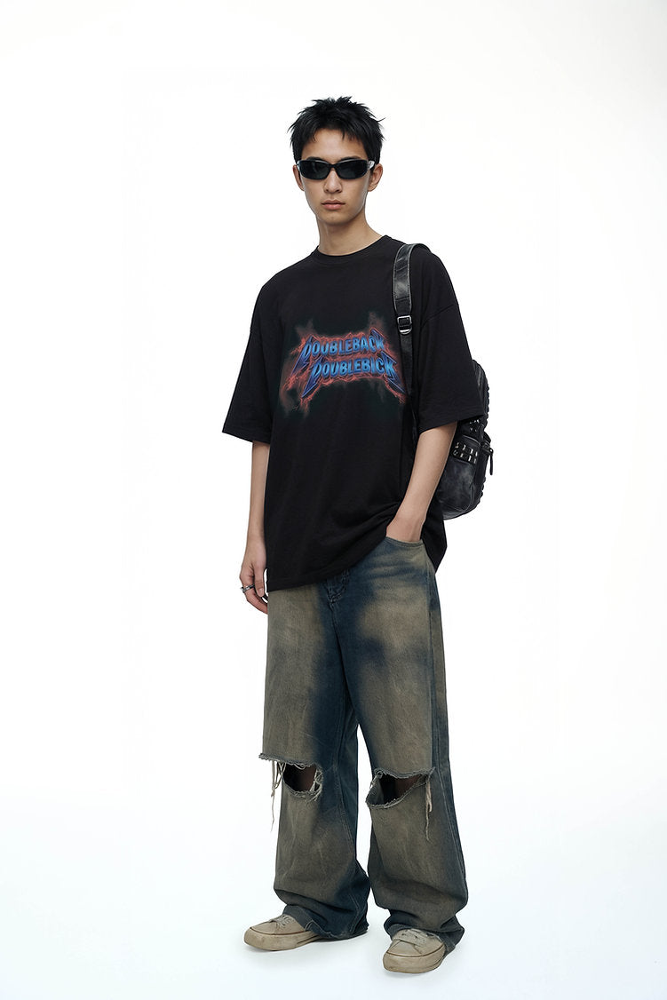 Thunder Logo T-Shirt Oversized