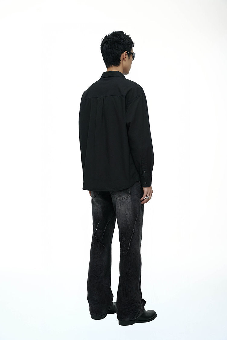Tucked Collar Shirt