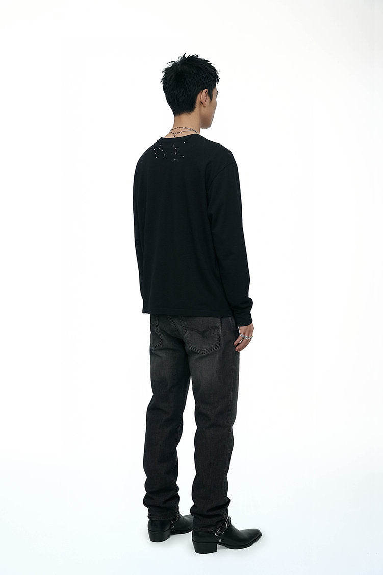 Studded Long Sleeves