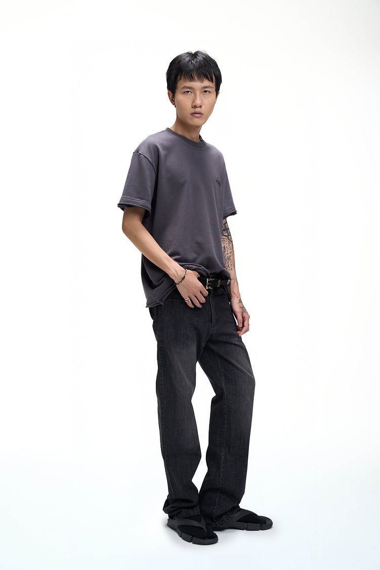 Essential Unfinished Tee — alternate view