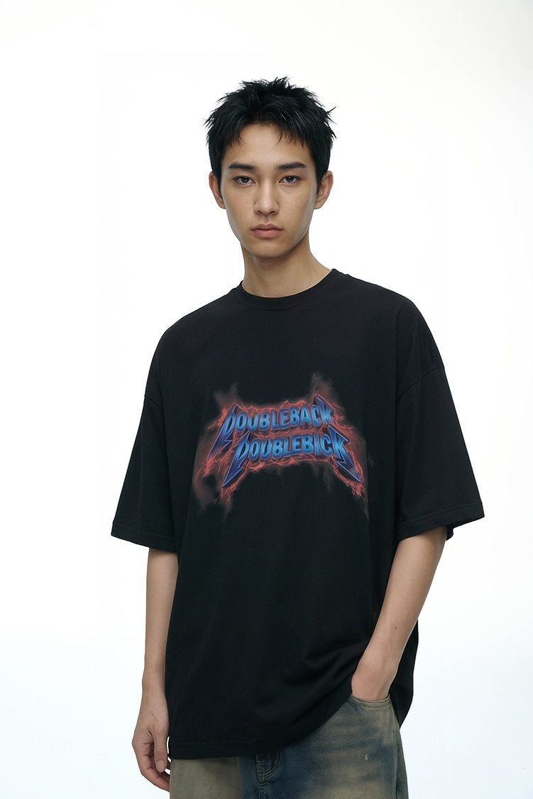 Thunder Logo T-Shirt Oversized