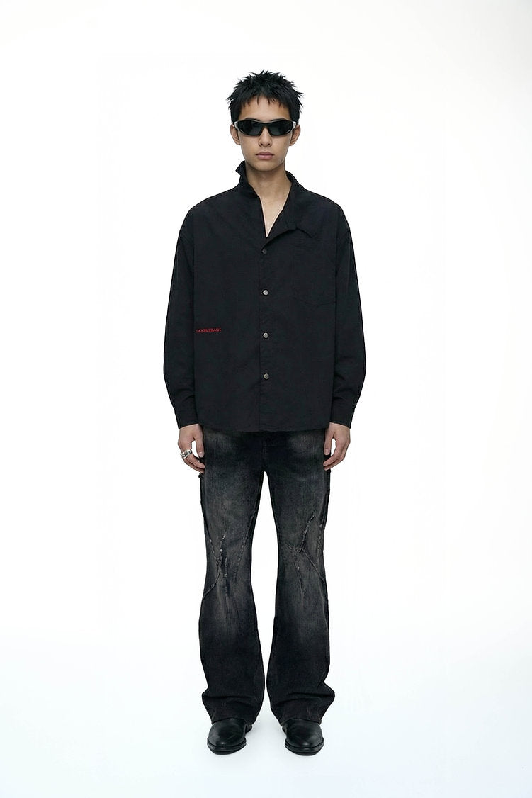 Tucked Collar Shirt