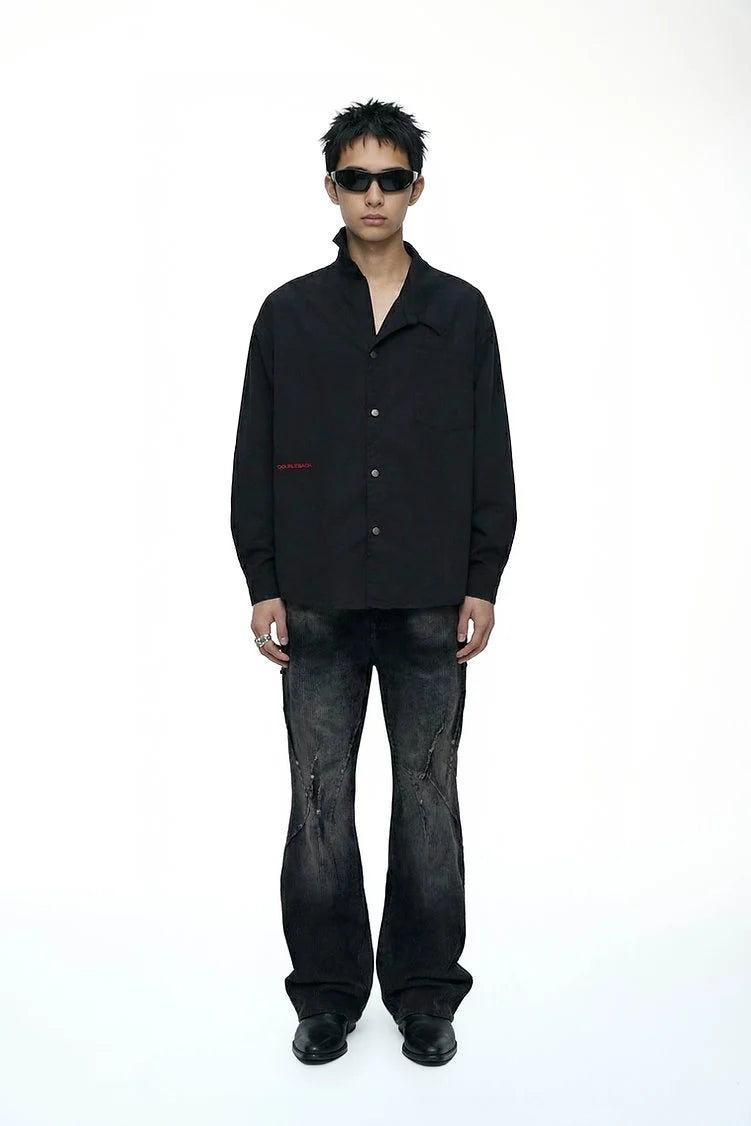 Studded Corduroy Pants