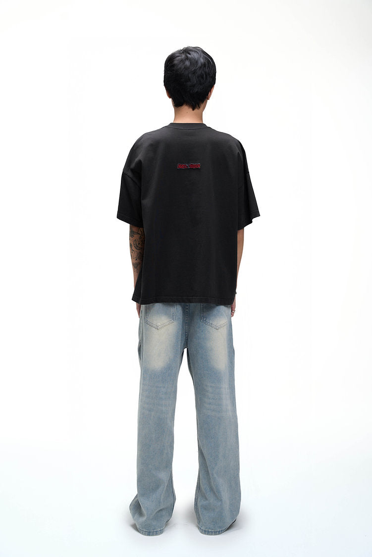 Slash Logo T-shirt Oversized