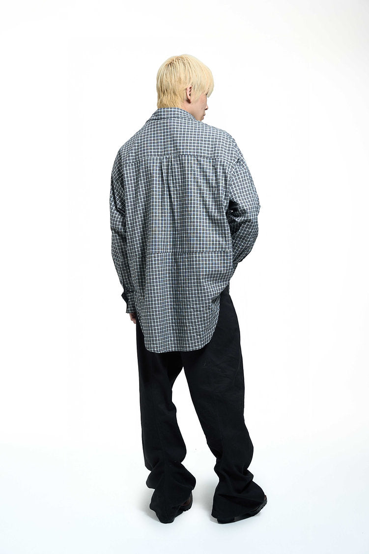 Checkered Twisted Shirt