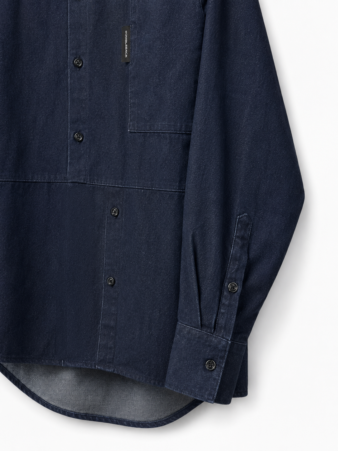 Denim Twisted Shirt