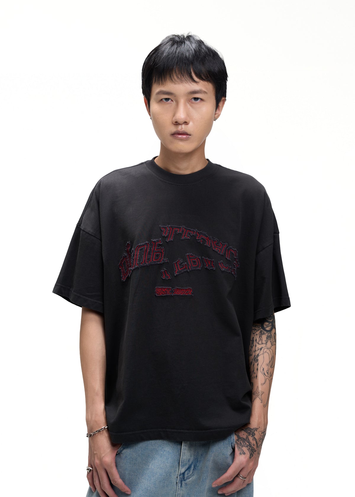 Slash Logo T-shirt Oversized